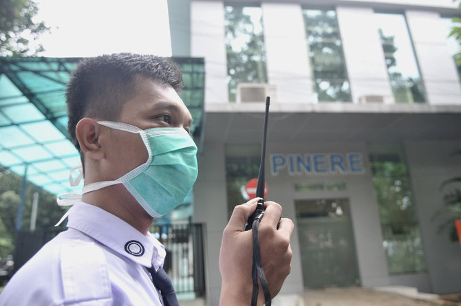 ruang isolasi pasien corona di rsup persahabatan