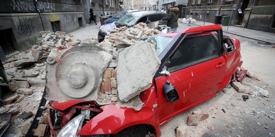 Gempa Terparah dalam 140 Tahun Hantam Kroasia