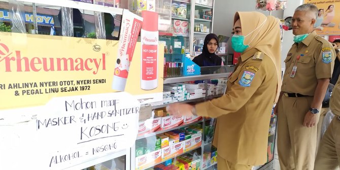 Stok Masker di Apotek Purbalingga Kosong, Pedagang Pengecer Jual Rp10.000