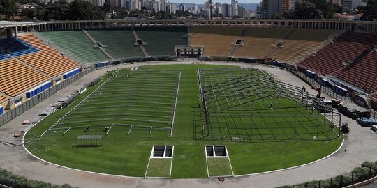 Darurat Corona, Brazil Ubah Stadion Bola Jadi Rumah Sakit