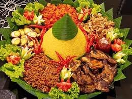 ilustrasi tumpeng