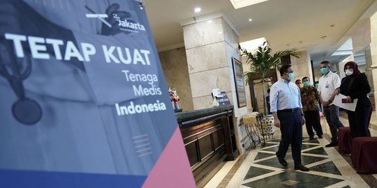 Anies Pakai Hotel Grand Cempaka jadi Tempat Istirahat Tenaga Medis di Jakarta