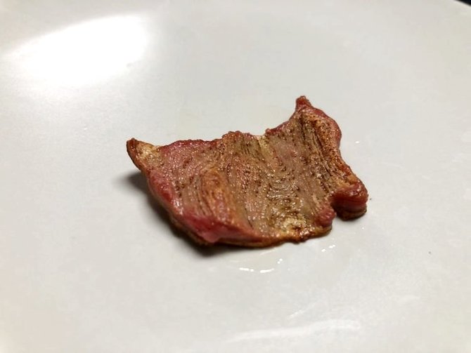 steak non daging yang dibuat dengan teknologi 3d printing