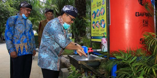 Cegah Corona, Banyuwangi Tambah Wastafel Portabel-Bilik Disinfektan di Ruang Publik