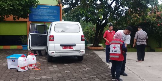 PMI Jakarta Selatan dan MA Citra Cendekia Bersatu Melawan Virus Corona