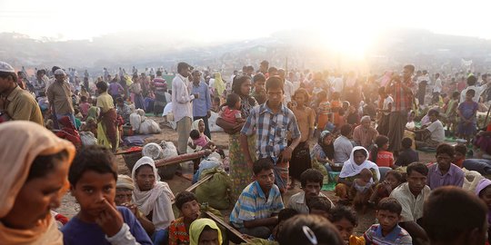 ancaman virus corona yang mencekam di pengungsian rohingya