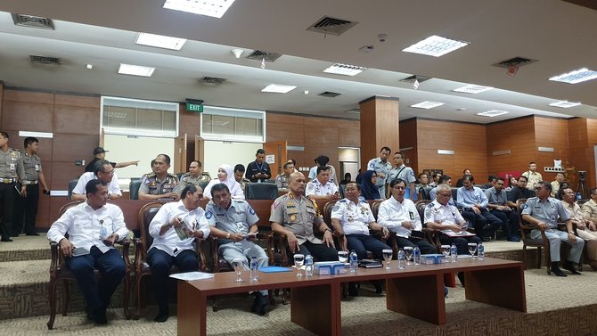 rapat evaluasi mudik lebaran