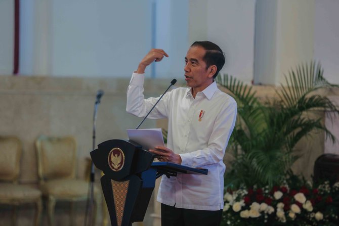 presiden jokowi buka the 2nd asian agriculture and food forum