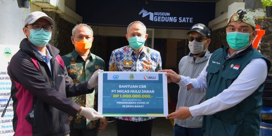 Jabar Quick Response Terima Bantuan untuk Penanganan Covid-19