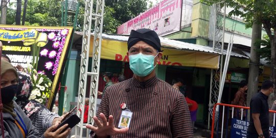 Ganjar Sebut Ruang Gerak Warga Tegal Dibatasi untuk Cegah Penyebaran Corona