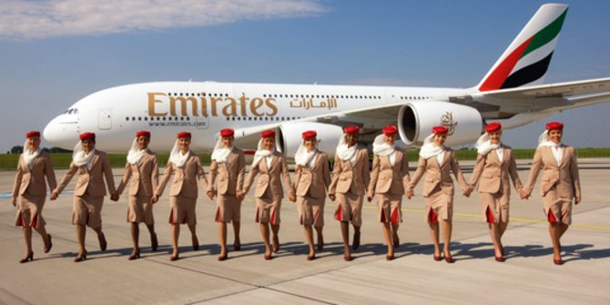Maskapai Emirates Setop Penerbangan di Seluruh Dunia