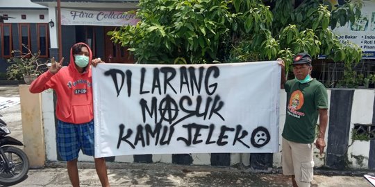 Viral, Ini 7 Potret Unik 'Lockdown' di Berbagai Desa di Indonesia