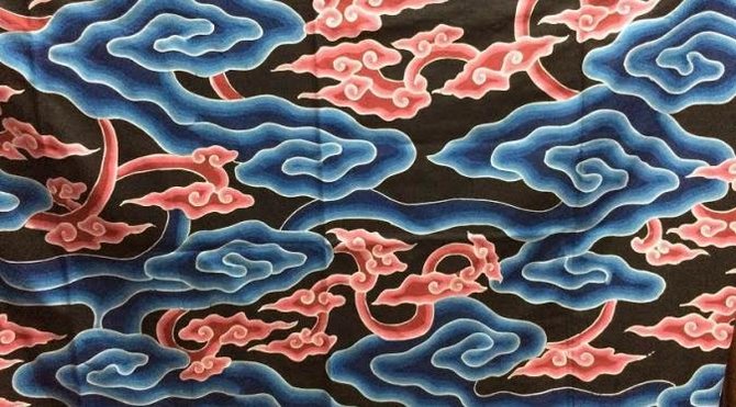 gambar mewarnai batik mega mendung 4 Fakta Menarik Batik  Mega  Mendung  Dibuat Orang Tiongkok 