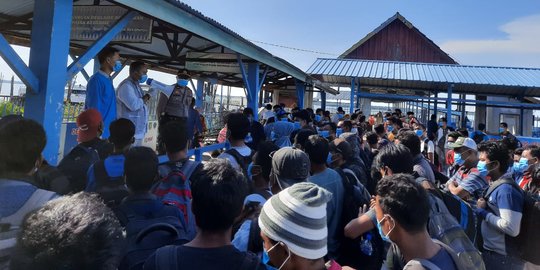346 TKI dari Malaysia Tiba di Kepulauan Meranti, Sehat tapi Berstatus ODP