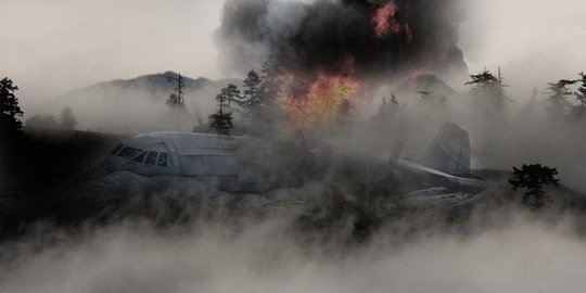 Pesawat Lionair Filipina Meledak Saat Lepas Landas