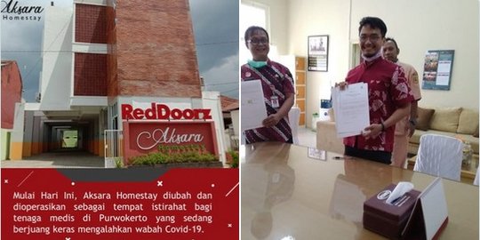 Viral, Pengusaha Hotel di Purwokerto Hibahkan Kamarnya untuk Istirahat Tenaga Medis