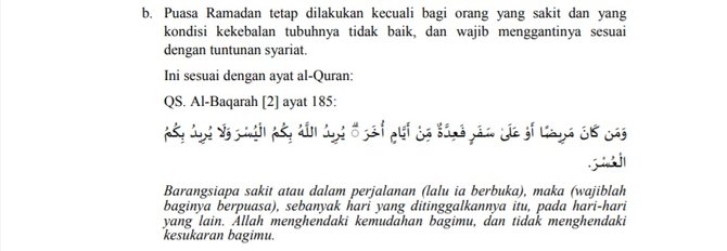 tuntunan ibadah puasa