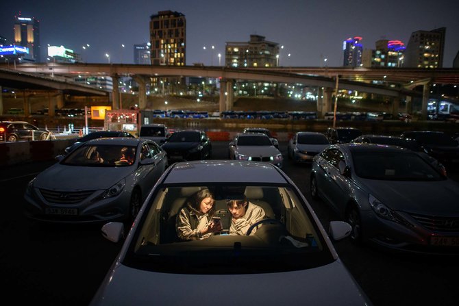 bioskop drive in di korea selatan