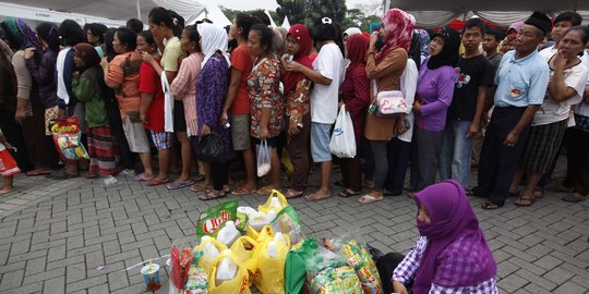 Cegah Aksi Borong Saat Ada Corona,Pemerintah Batasi Pembelian Sembako di Pasar Murah