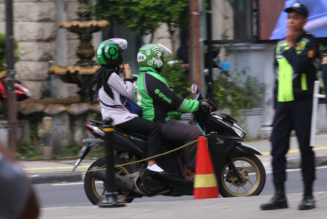 ojek online di jakarta
