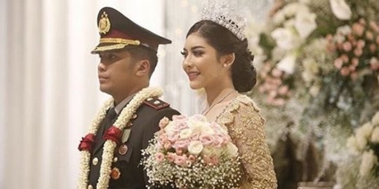 Ini Foto-foto Resepsi Pernikahan Kapolsek di Hotel Mulia Saat Bahaya Virus Corona