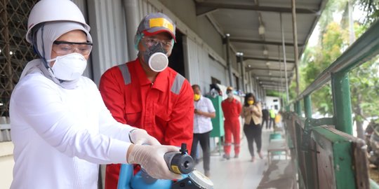 Cegah Corona, Menaker Dorong Dunia Usaha Lakukan Disinfektan di Tempat Kerja