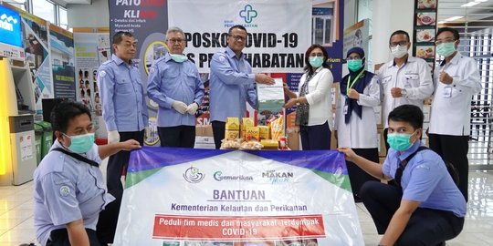 KKP Sumbang Paket Olahan Ikan Ke 10 Rumah Sakit di DKI Jakarta