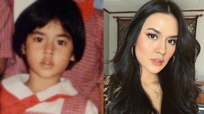 artis cantik sejak kecil