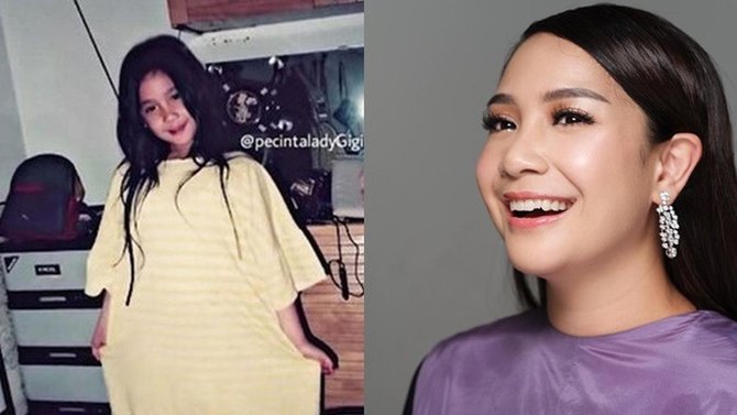 artis cantik sejak kecil