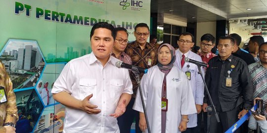 LK2PK Apresiasi Dukungan Erick Thohir ke Tenaga Medis