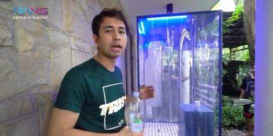 Ini Potret Sterilizer Room di Rumah Raffi Ahmad untuk Antisipasi Virus Corona