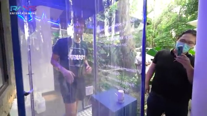 sterilizer room di rumah raffi ahmad