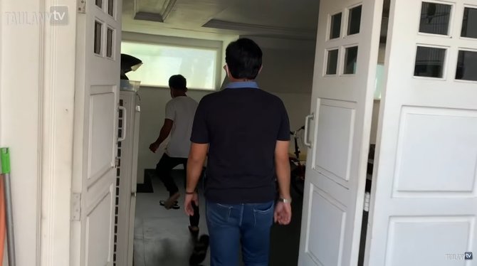 pekerja andre kabur saat mau disuntik