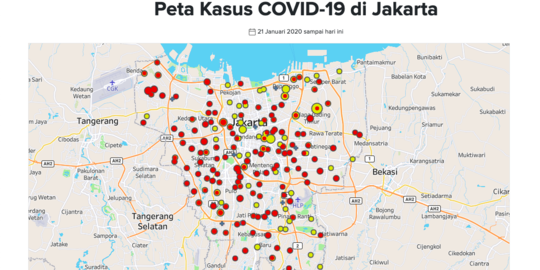 Update Covid-19 di Jakarta 3 April 2020: 909 Positif dan 54 Sembuh