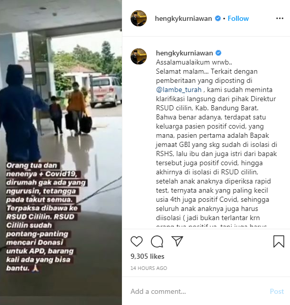 viral video anak yang terpaksa dibawa ke rs ini penjelasan hengky kurniawan