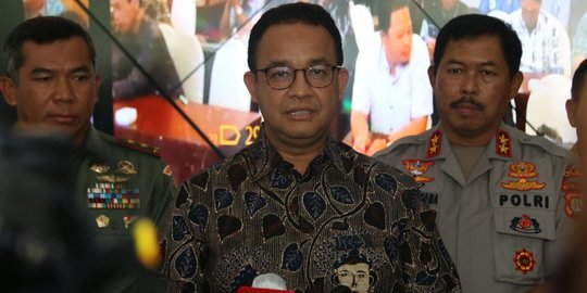 Anies Ucapkan Selamat kepada Wagub DKI Terpilih Ahmad Riza Patria