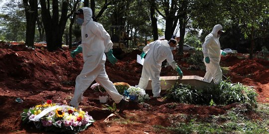 Kisah Polisi Pengawal Jenazah Covid-19, di Antara Cemas dan Tanggung Jawab