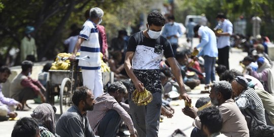 Pandemi Corona, Maut Mengintai di Sudut-Sudut Paling Kumuh India