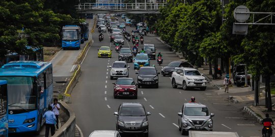 Kendaraan yang Melintas di Jakarta Naik 10 Persen