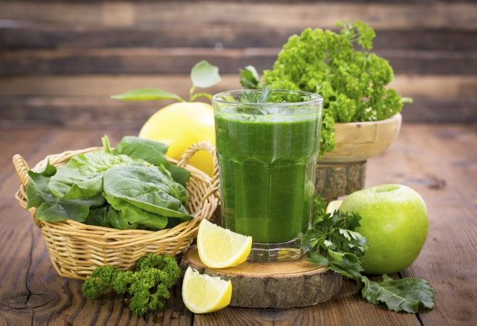 ilustrasi jus kale