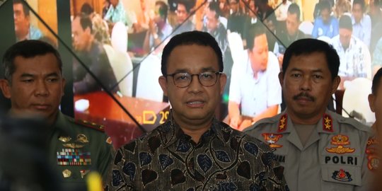 Anies: PSBB di Jakarta Berlaku Mulai Jumat 10 April