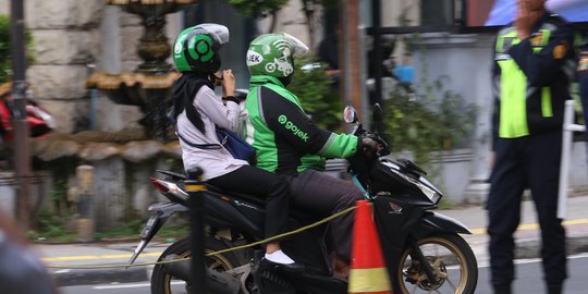 Aturan PSBB Jakarta, Ojek Dilarang Angkut Penumpang