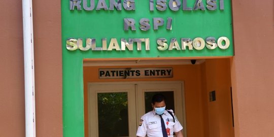 70 Pasien Covid-19 Dirawat di RSPI Sulianti Saroso Sembuh