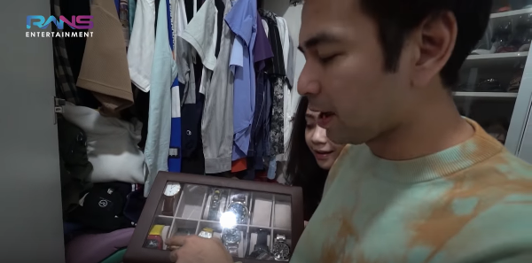 raffi ahmad acak acak baju bikin nagita kesal