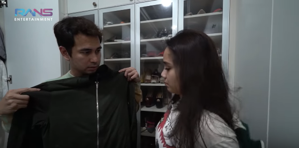 raffi ahmad acak acak baju bikin nagita kesal