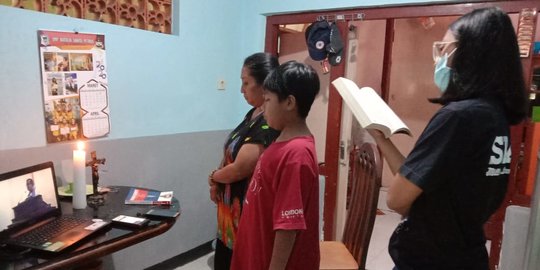 Cegah Penyebaran Covid-19, Perayaan Paskah di Jember Dilakukan Secara Online