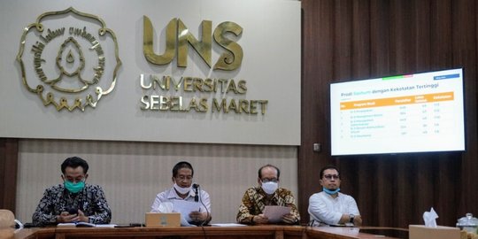 1.068 Pendaftar Lolos PMDK UNS Diminta Isi Biodata Lewat Online