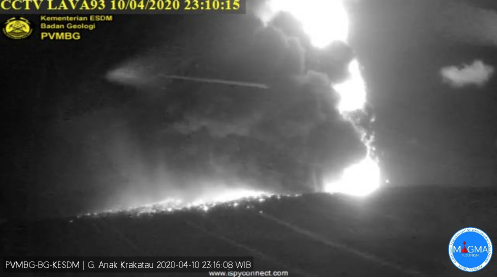 gunung anak krakatau meletus