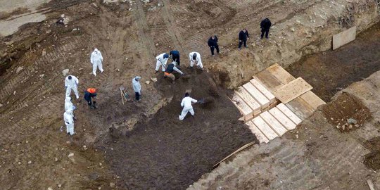 Pulau Hart Jadi Kuburan Massal Korban Covid-19 di New York