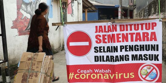 Relawan Coba Ringankan Beban Warga Terdampak PSBB Akibat Covid-19